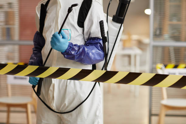 Professional Biohazard technician working in Bordentown, NJ